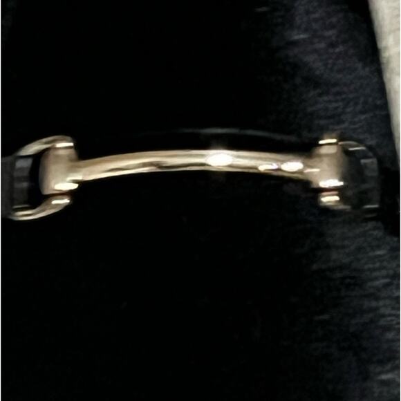 BELLA Vita Black Babs II Mules Metal Buckle Strap size 8 W - Picture 9 of 11